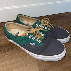 Men’s Vans: Vans era, gray/green